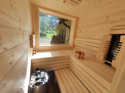 Ferienwohnung Stampfbauer in Puchberg Sauna Wellness